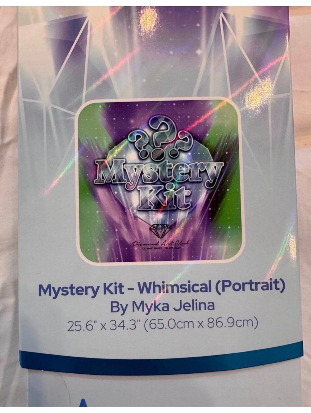 Mystery Kit #117 (Whimsical Portrait) by Myka Jelina - Diamond Art Club